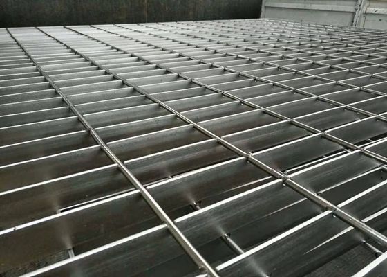 Barre galvanisée par 316 d'acier inoxydable râpant la plate-forme non inflammable de grille en métal