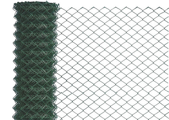 Alliage d'aluminium Diamond Chain Link Fence Roll de zinc 50x50mm 4ft
