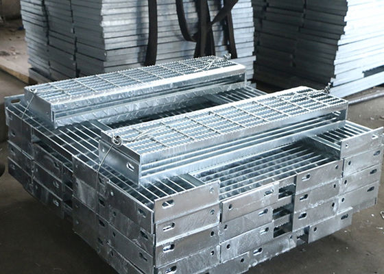 bandes de roulement d'escalier dentelées par 40x5mm de grille de barre pour l'ingénierie municipale