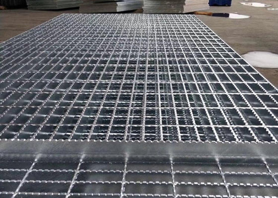 Plancher argenté d'acier inoxydable de la couleur 316 râpant 100mm*6mm pour des centrales