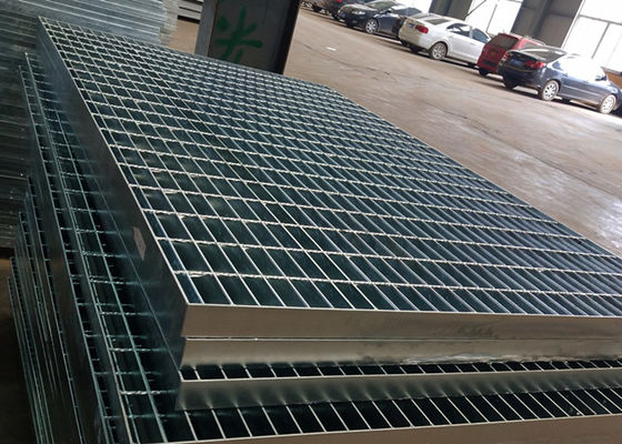 Usine chimique de Mesh Grating Anti Skid For de passage couvert de profil de la dent ISO9001