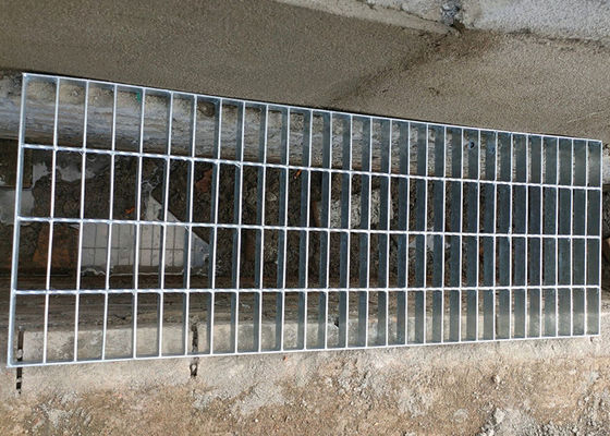 Grille en acier de passerelle de fossé de drainage
