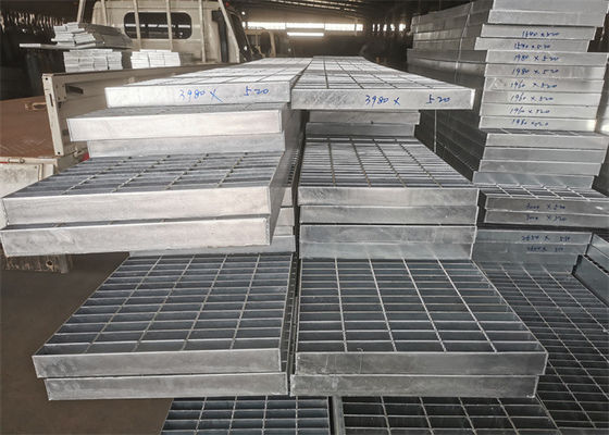 L'anti plate-forme de glissement a soudé la protection contre la corrosion de la grille 1000x6000mm de barre d'acier