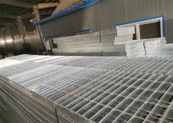 L'anti plate-forme de glissement a soudé la protection contre la corrosion de la grille 1000x6000mm de barre d'acier