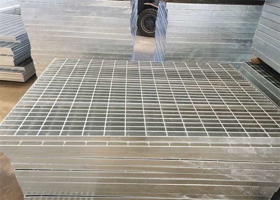 La grille en acier galvanisée par allée de plate-forme lambrisse la certification de HSE de 3x24ft