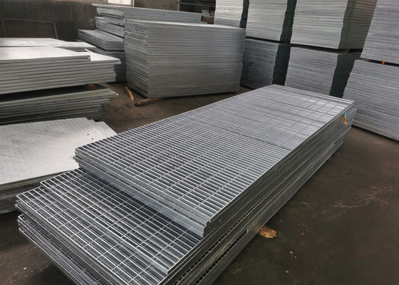 Résistants galvanisés vidangent des grilles de passage couvert d'acier inoxydable de la grille 50mm