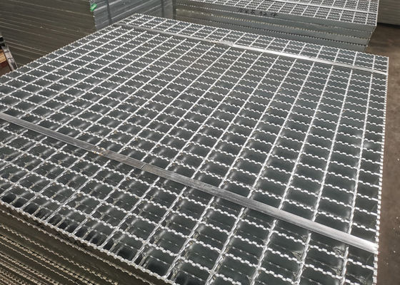 Corrosif en acier galvanisé de la grille Q345 de plate-forme d'immersion chaude anti pour la centrale