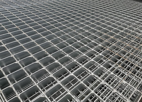 Plancher galvanisé d'usine chimique râpant l'anti soudure de résistance à la pression de dérapage
