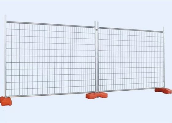 Barrière portative galvanisée plongée chaude Panels de maillon de chaîne 42 microns