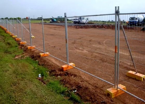 barrière provisoire Panels Galvanized Standard de construction de 2100X2400mm