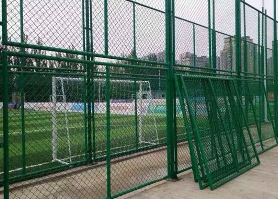 Chaud plongé a galvanisé 8FT Diamond Chain Link Fence Environmental amical