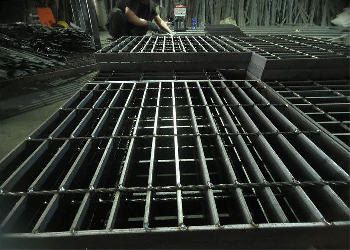Galvanisation épaisse en acier d'électro de preuve de dérapage du plat 8mm de grille de plate-forme d'atelier