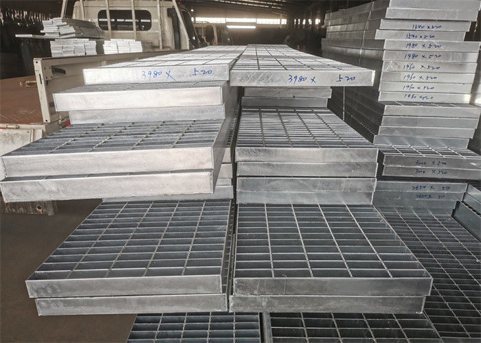 L'anti plate-forme de glissement a soudé la protection contre la corrosion de la grille 1000x6000mm de barre d'acier