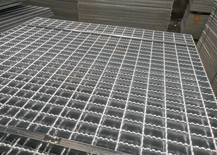 Anti type en acier 7mm de barre plate de plate-forme de grille en métal de la rouille Q235 épais
