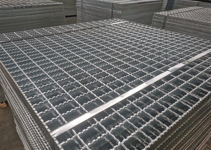Corrosif en acier galvanisé de la grille Q345 de plate-forme d'immersion chaude anti pour la centrale