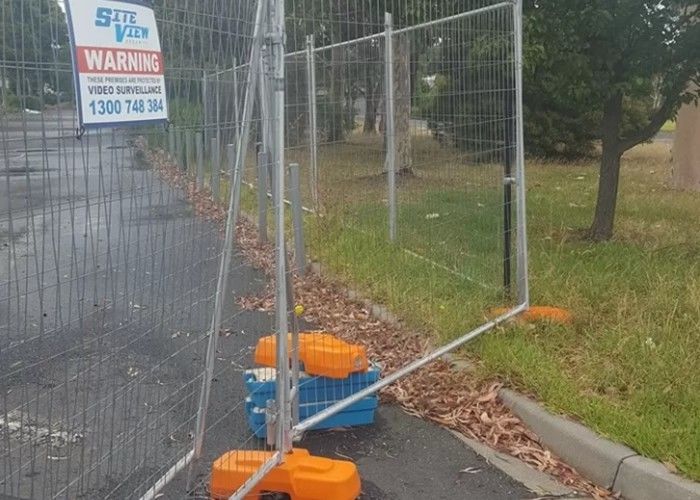 Anti barrière de maillon de chaîne de corrosion de barrière de largeur provisoire galvanisée de Panels 3m