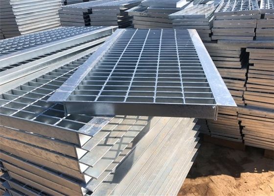 Barre résistante galvanisée à chaud râpant les grilles en acier du fossé Q235 pour des allées